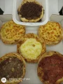 E.Combo 03 (2 mussarela,1 carne,1 frango catupiry,1 calabresa e 1 brigadeiro)
